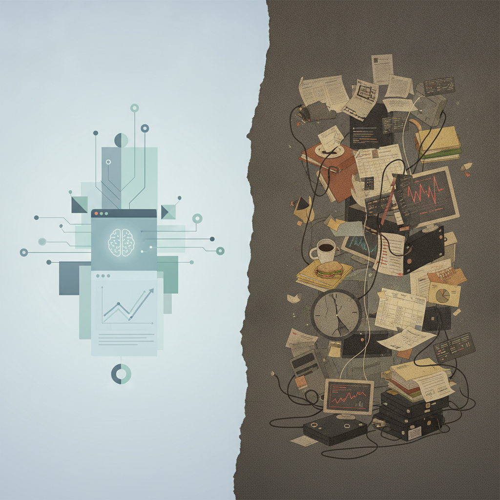 The gap between AI demos and real business data