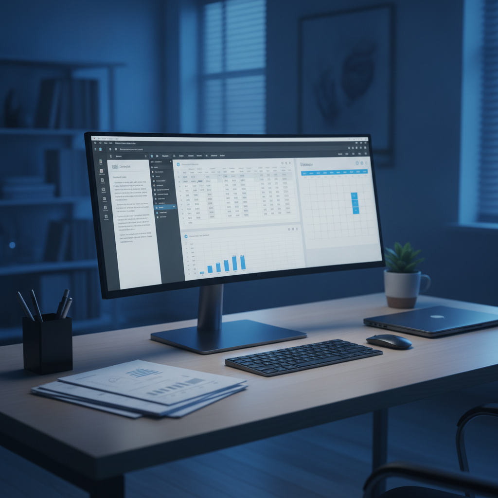 A Microsoft 365 workspace environment