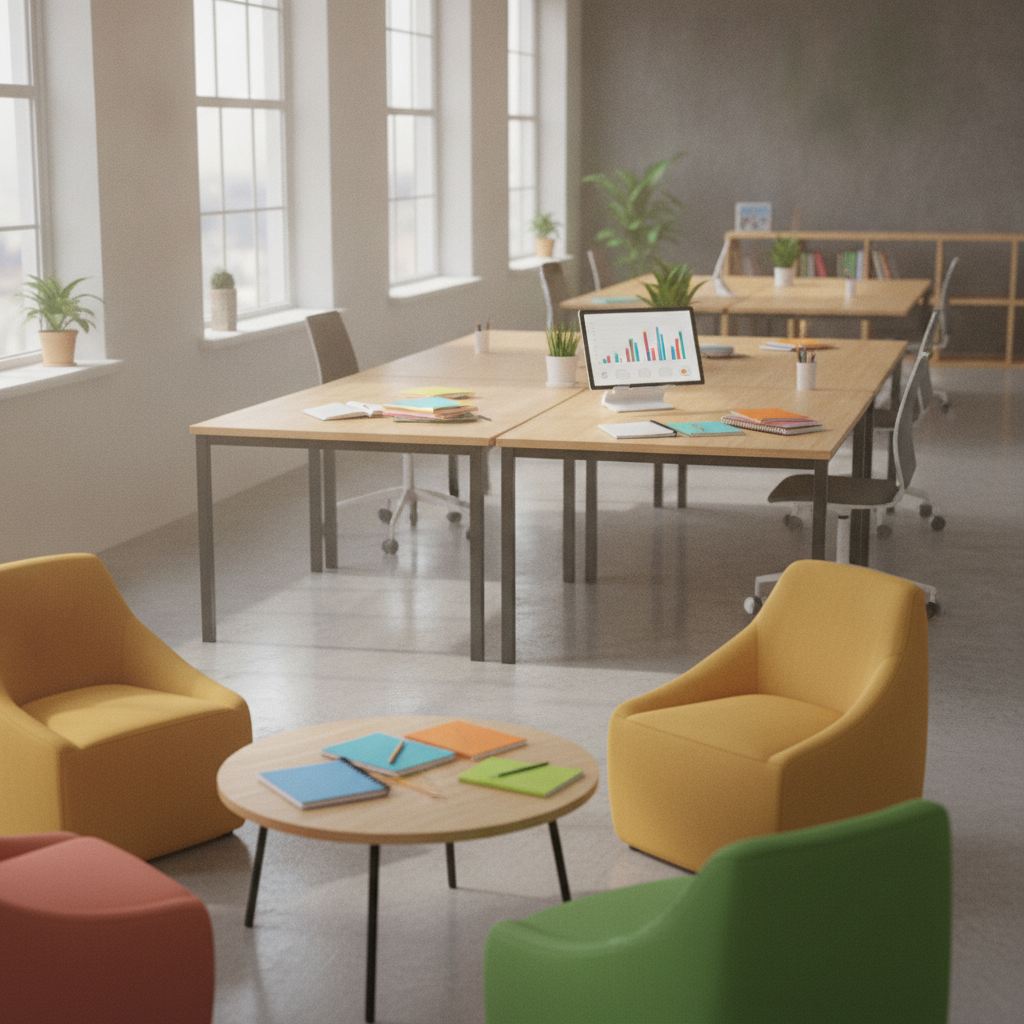 A Google Workspace environment with collaborative tools