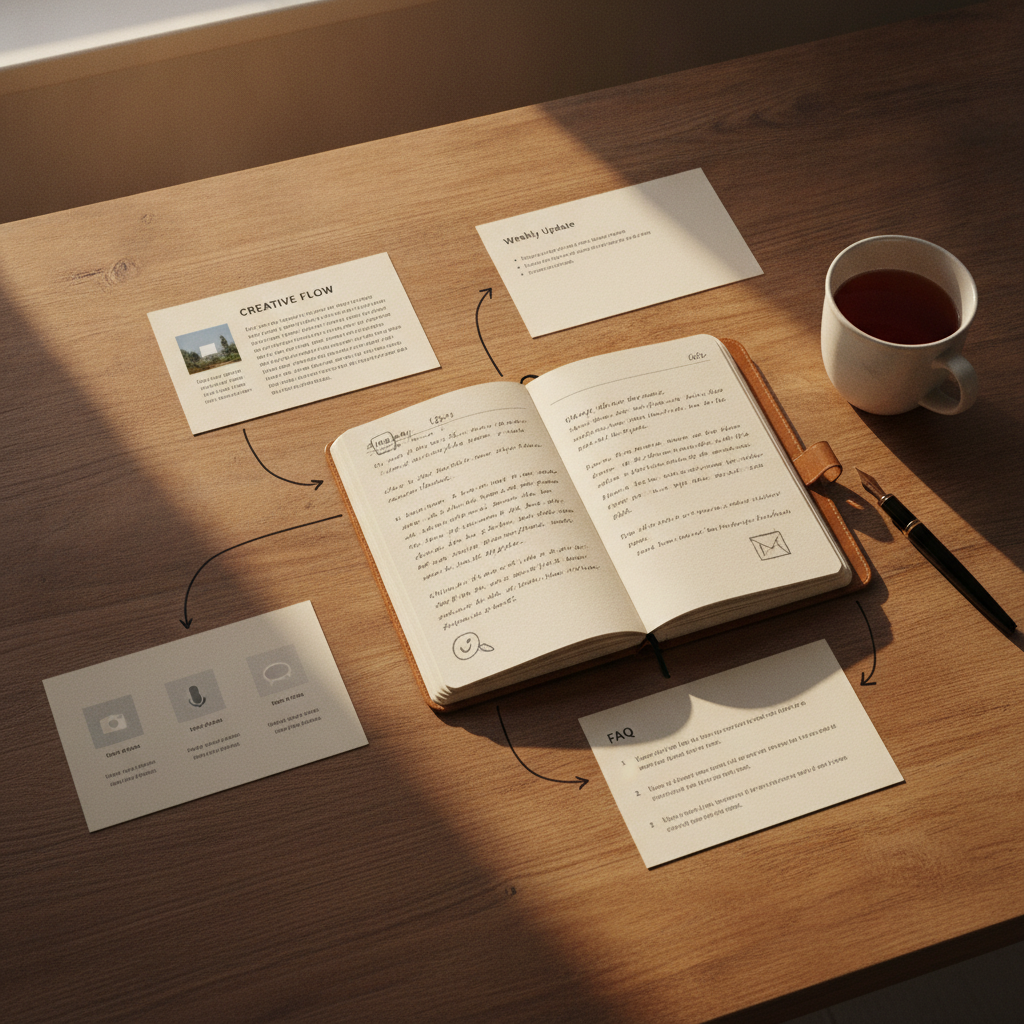 One Good Idea, Many Formats: Repurposing Content With AI